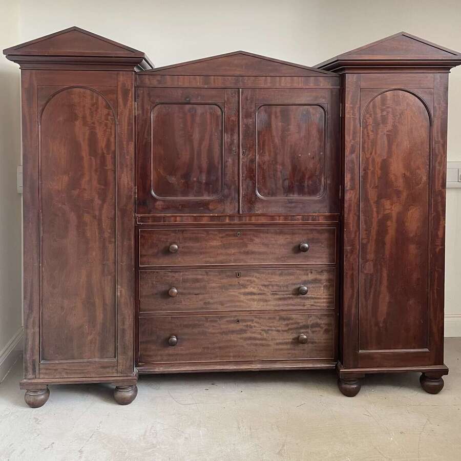 19th centural architectural wardrobe