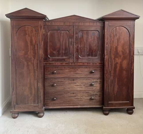 19th centural architectural wardrobe