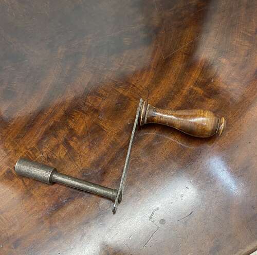 A 19th century adjustable day bed