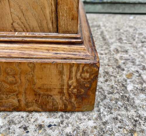 A 19th century bedside cupboard by Lamb of Manchester