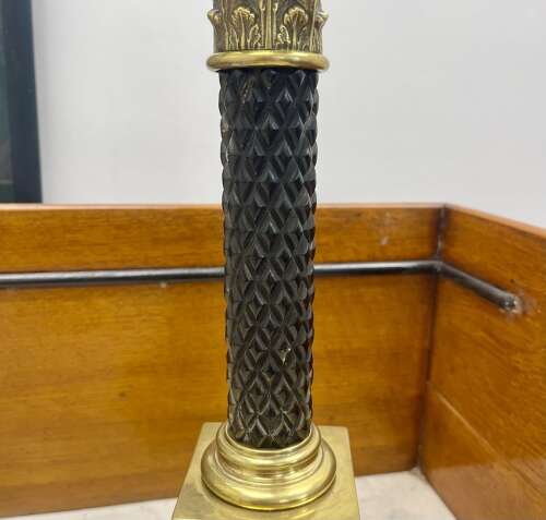 A 19th century lamp