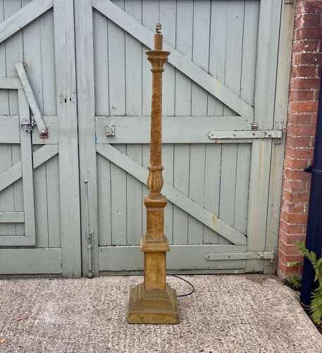 An early 20th century Standard lamp