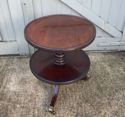 A 19th century dumb waiter in the manner of Gillows