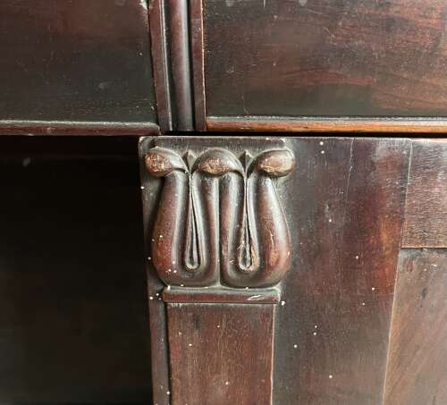 A 19th century partners desk