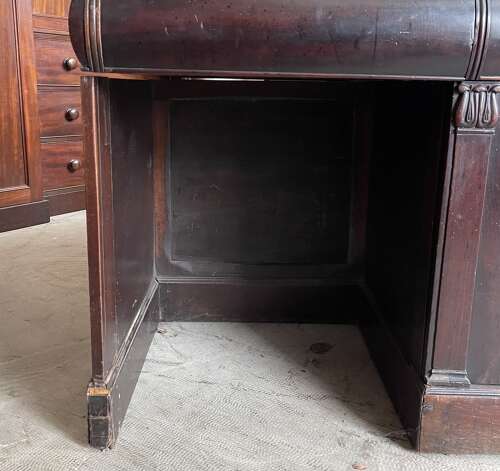 A 19th century partners desk