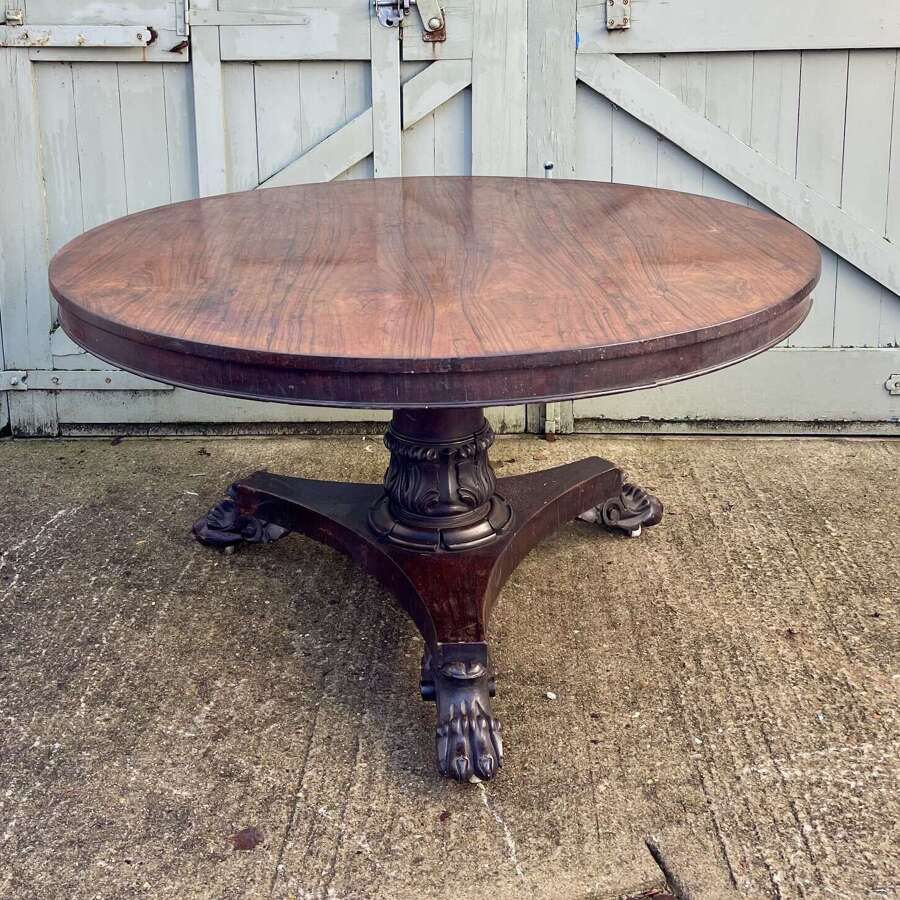 A 19th century breakfast table