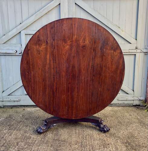 A 19th century breakfast table