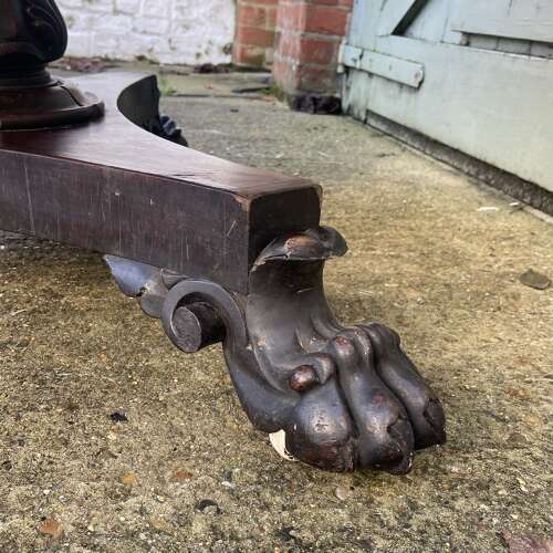 A 19th century breakfast table