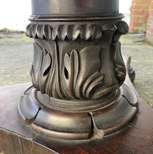 A 19th century breakfast table