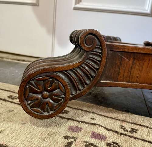 A pair of 19th century tea tables