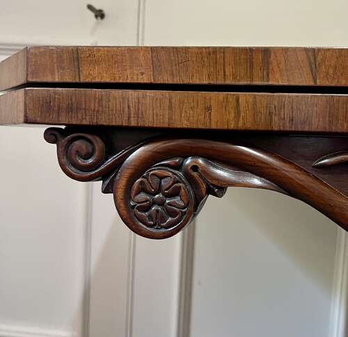 A pair of 19th century tea tables