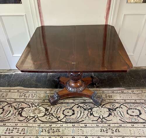 A pair of 19th century tea tables